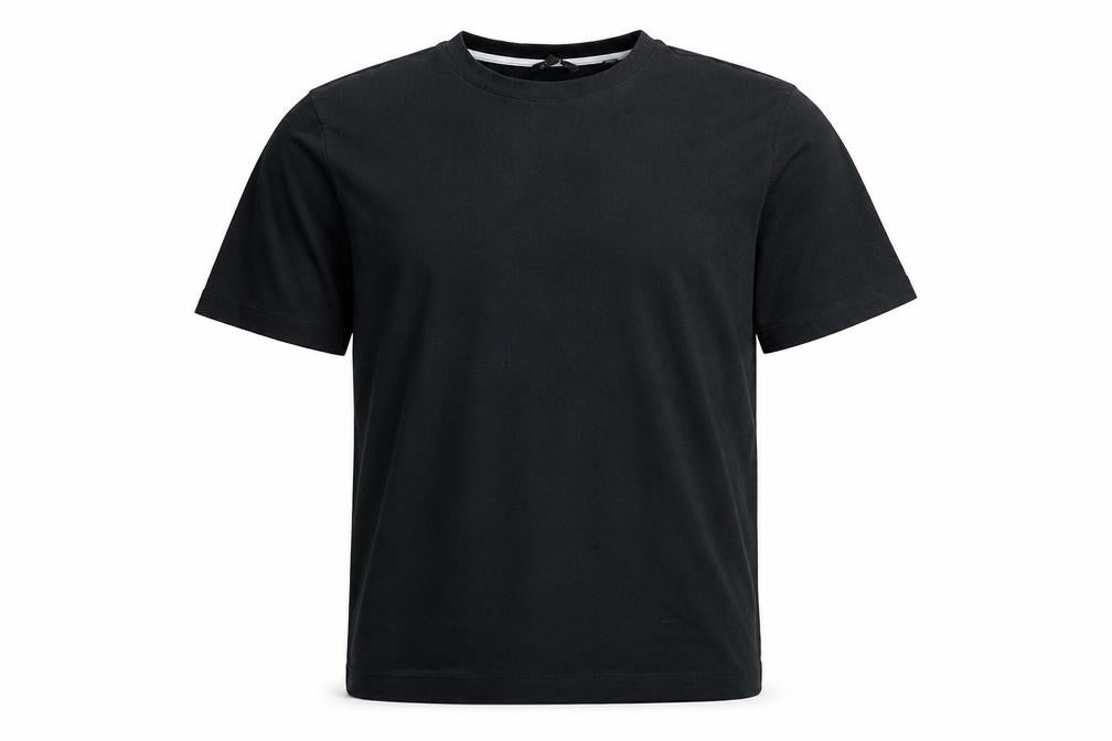 Ted Baker London Men's Black Crew Neck Cotton T-Shirt Size M