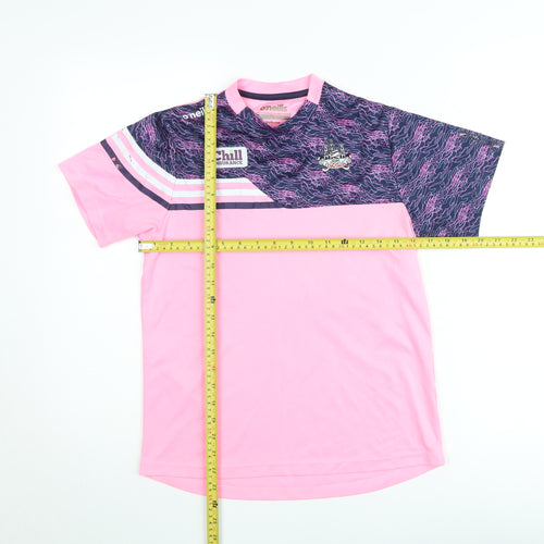 O'Neills Womens Pink Sports T-Shirt Size L Short Sleeve Athletic Fit