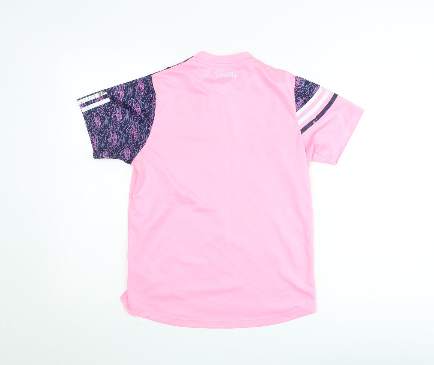O'Neills Womens Pink Sports T-Shirt Size L Short Sleeve Athletic Fit