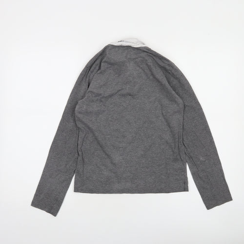 Harry Potter Boys Grey Ravenclaw Long Sleeve Henley T-Shirt 11-12 Years
