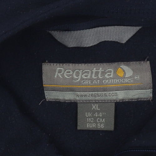 Regatta Men’s Blue Fleece 1/4 Zip Pullover Sweatshirt XL