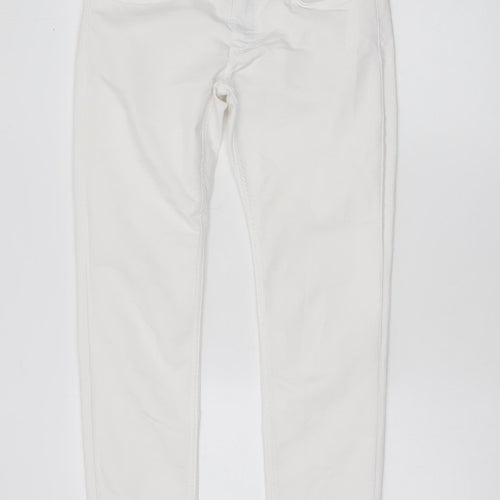Silvian Heach Women’s White Slim Fit Jeggings Size 29 Stretch Cotton