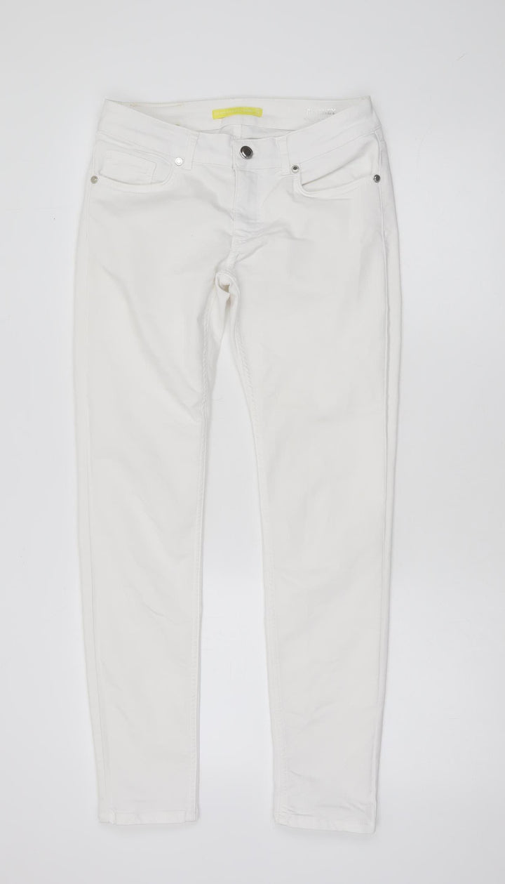 Silvian Heach Women’s White Slim Fit Jeggings Size 29 Stretch Cotton