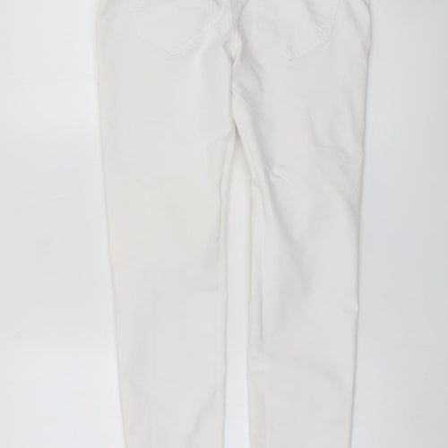 Silvian Heach Women’s White Slim Fit Jeggings Size 29 Stretch Cotton
