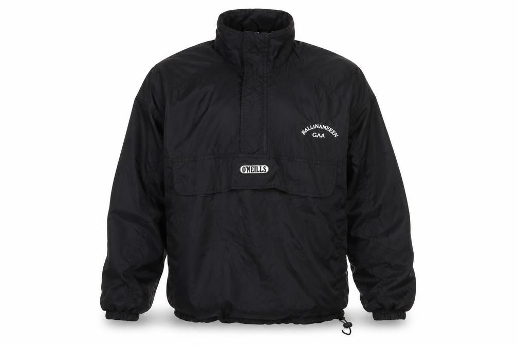 O'Neills Men's Black L Windbreaker Sports Jacket Lightweight