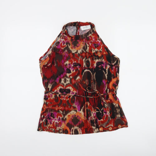 Wallis Women’s Multicoloured Petite 14 Halter Camisole Blouse