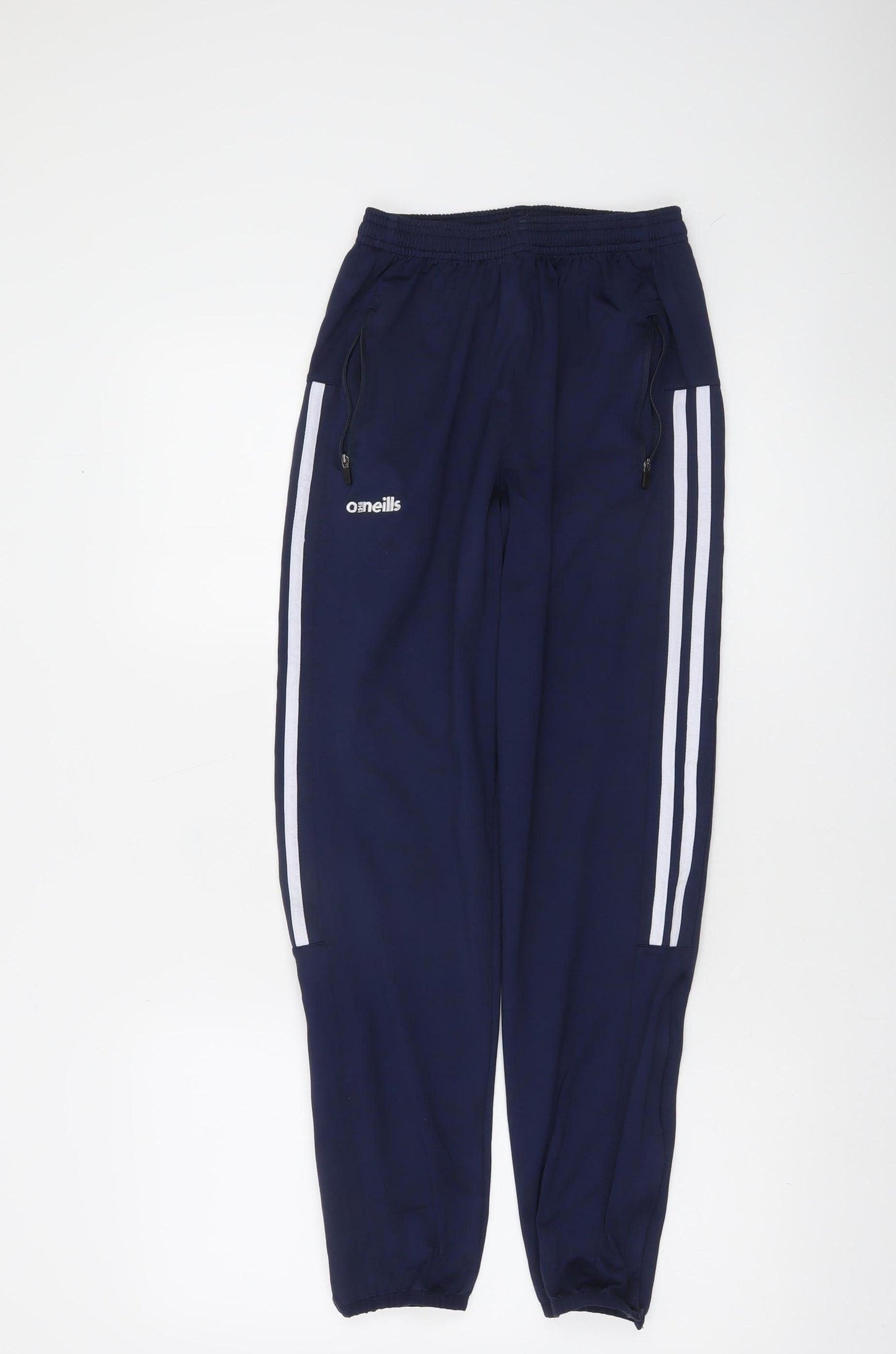 O’Neills Boys Blue Jogger Trousers 13 Years Elastic Waist Stripe Sportswear