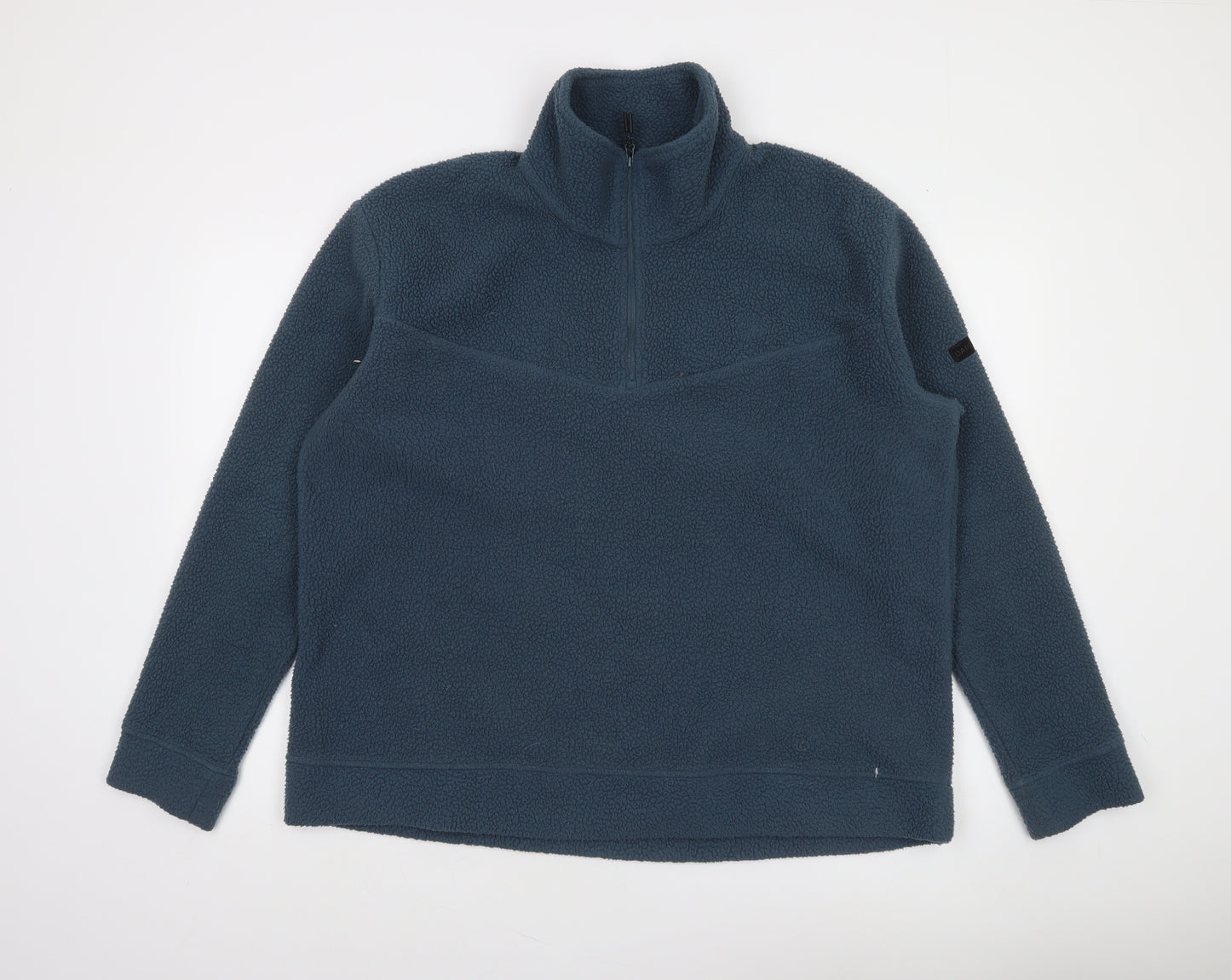 Dare 2b Women Blue Size 16 Fleece 1/4 Zip Pullover Sweatshirt