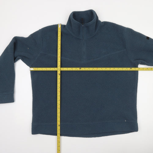 Dare 2b Women Blue Size 16 Fleece 1/4 Zip Pullover Sweatshirt