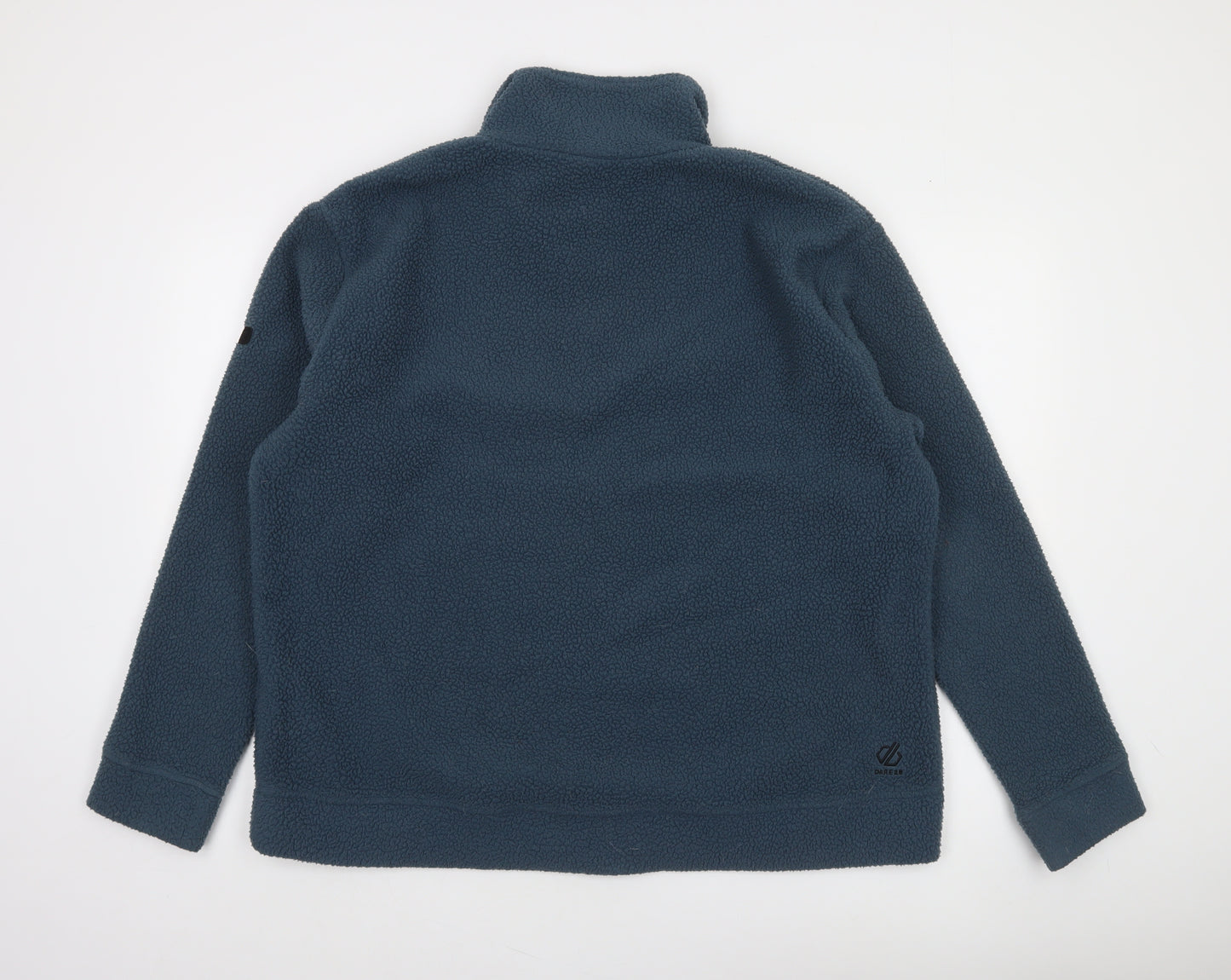 Dare 2b Women Blue Size 16 Fleece 1/4 Zip Pullover Sweatshirt