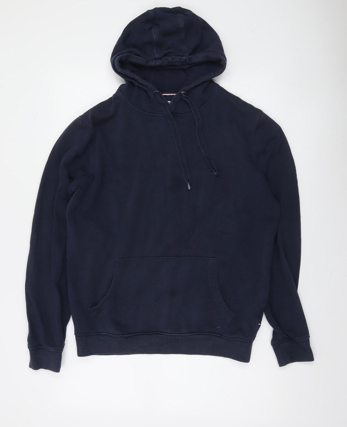 U.S. Polo Assn. Men Blue Pullover Logo Hoodie Size M