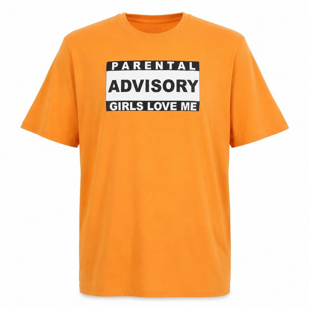 The Foundry Supply Co Mens Orange Graphic Print 2XLT T-Shirt