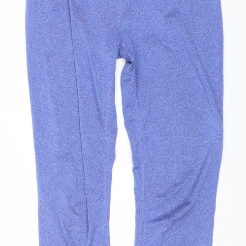 RBX Women's Blue Stretch Leggings Size M Moisture Wicking Activewear
