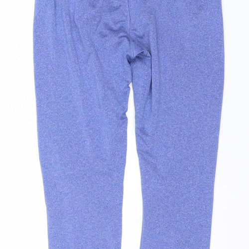 RBX Women's Blue Stretch Leggings Size M Moisture Wicking Activewear