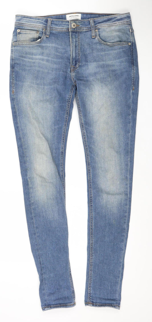 Jack & Jones Men’s Blue Slim Fit Denim Jeans 32x32