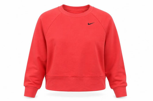 Front view of Nike Dri-Fit Women's Coral XS Pullover Sweatshirt