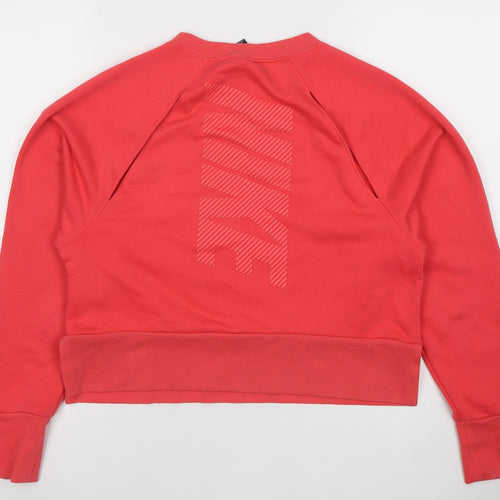 Nike Dri-Fit Women's Coral XS Pullover Sweatshirt