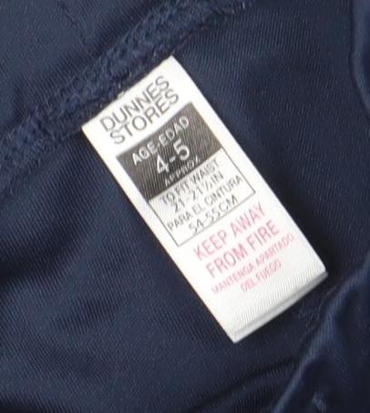 Dunnes Stores Boys Blue Athletic Football Shorts 4-5 Years