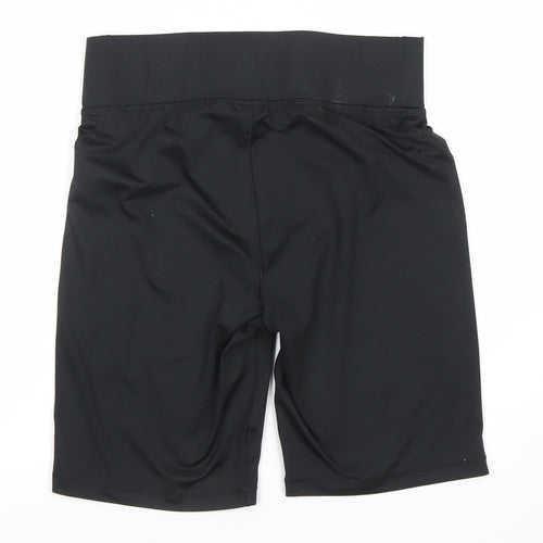 LA Gear Women's Black Size 12 Biker Activewear Shorts