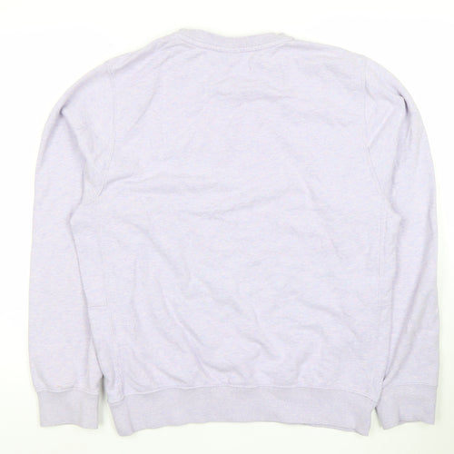 Nike Womens Lilac Crew Neck Long Sleeve Sweatshirt Size S