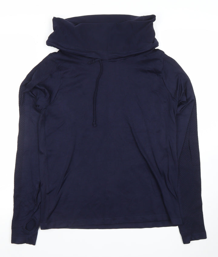 Dunnes Stores Women Navy Pullover Hoodie Medium Performance Sport Top