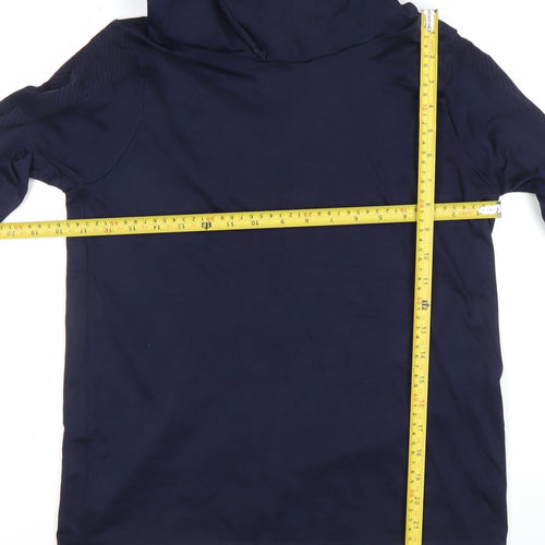 Dunnes Stores Women Navy Pullover Hoodie Medium Performance Sport Top