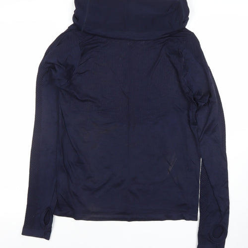 Dunnes Stores Women Navy Pullover Hoodie Medium Performance Sport Top