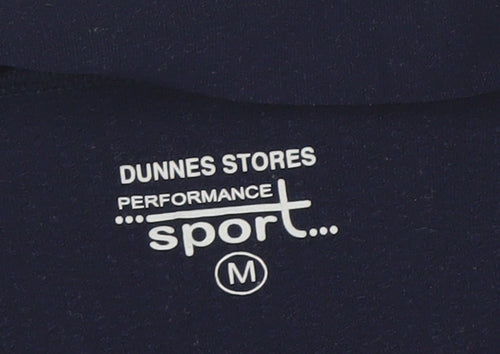 Dunnes Stores Women Navy Pullover Hoodie Medium Performance Sport Top