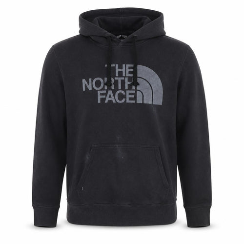 The North Face Men's Black Pullover Hoodie Size M Logo Outdoor Sweatshirt