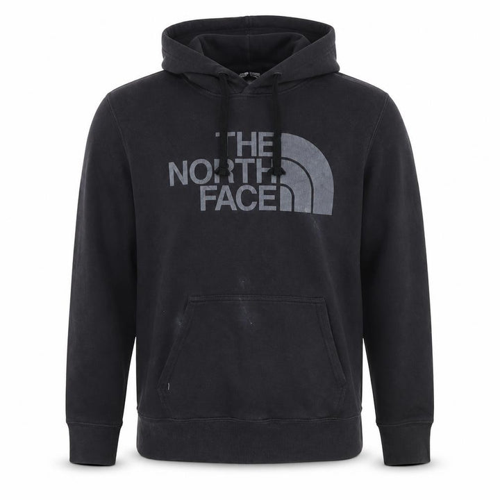 The North Face Men's Black Pullover Hoodie Size M Logo Outdoor Sweatshirt