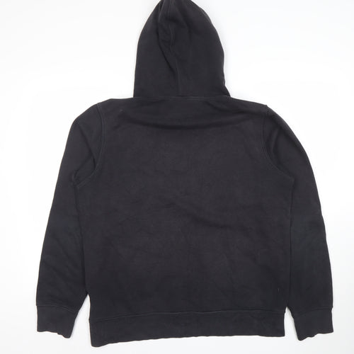 The North Face Men's Black Pullover Hoodie Size M Logo Outdoor Sweatshirt