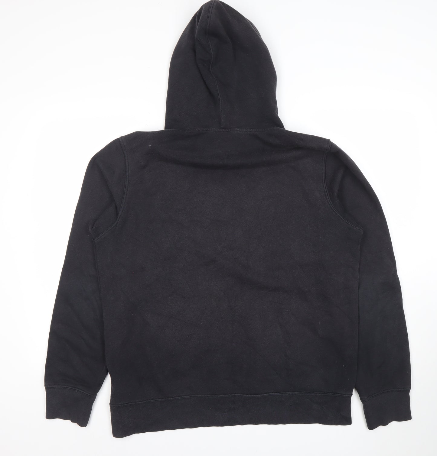 The North Face Men's Black Pullover Hoodie Size M Logo Outdoor Sweatshirt