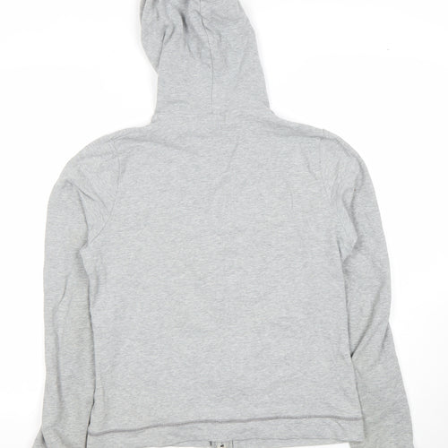 Cherokee Women’s Grey Full Zip Hoodie Size 14 Cotton Blend