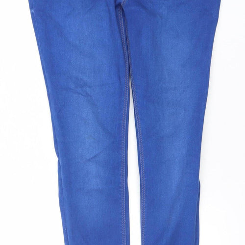 Marks and Spencer Maternity Blue Super Skinny Jeans UK 10