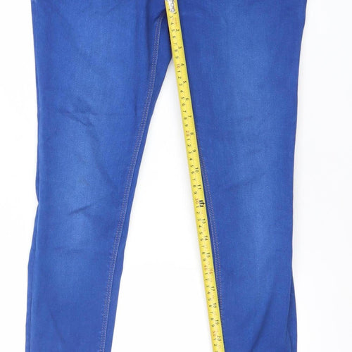 Marks and Spencer Maternity Blue Super Skinny Jeans UK 10
