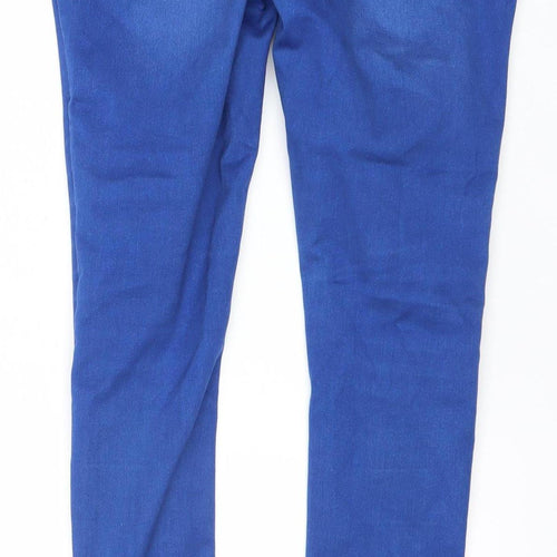Marks and Spencer Maternity Blue Super Skinny Jeans UK 10