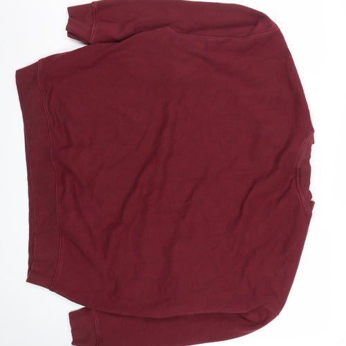 Primark Womens Burgundy 'Sweden 94' Pullover Sweatshirt M