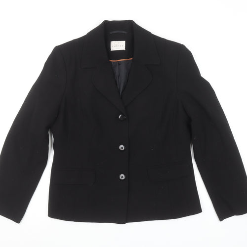 Eastex Women's Black Size 10 Tailored Blazer Jacket