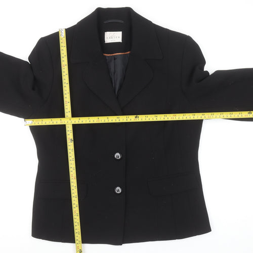 Eastex Women's Black Size 10 Tailored Blazer Jacket