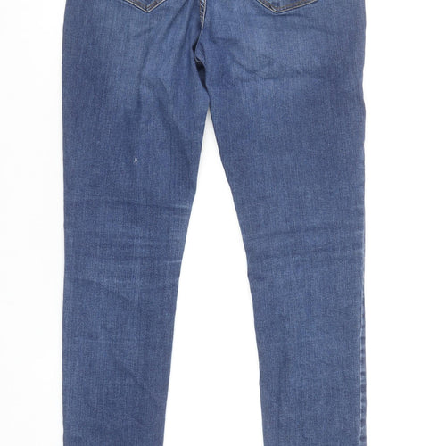 Opus Women's Blue Skinny Stretch Jeans Size 10 Slim Fit Denim