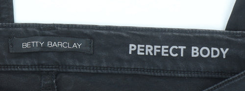 Betty Barclay Women's Black Slim Fit Skinny Jeans Size 10 Perfect Body