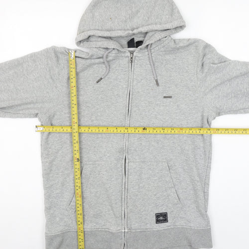 O'Neill Men's Grey Full Zip Hoodie Size S Regular Fit