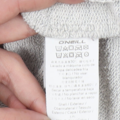 O'Neill Men's Grey Full Zip Hoodie Size S Regular Fit