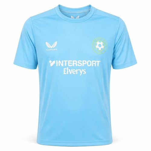 Castore Boys Blue Football Jersey T-Shirt Size 146cm Sportswear