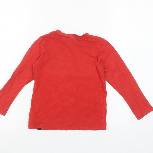 Marvel Boys Red Spider-Man Long Sleeve Crew Neck T-Shirt 5-6 Years
