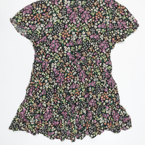 Next Women’s Multicoloured Floral A-Line Short Dress Size 18