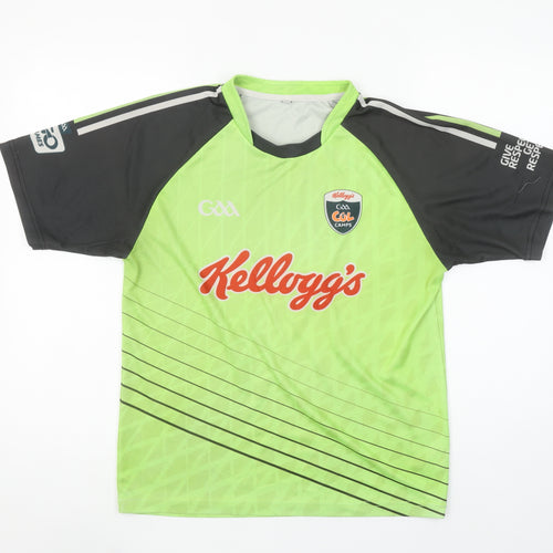 O’Neills Boys Green GAA Kellogg’s Cúl Camps Short Sleeve Sports T-Shirt 5 Years