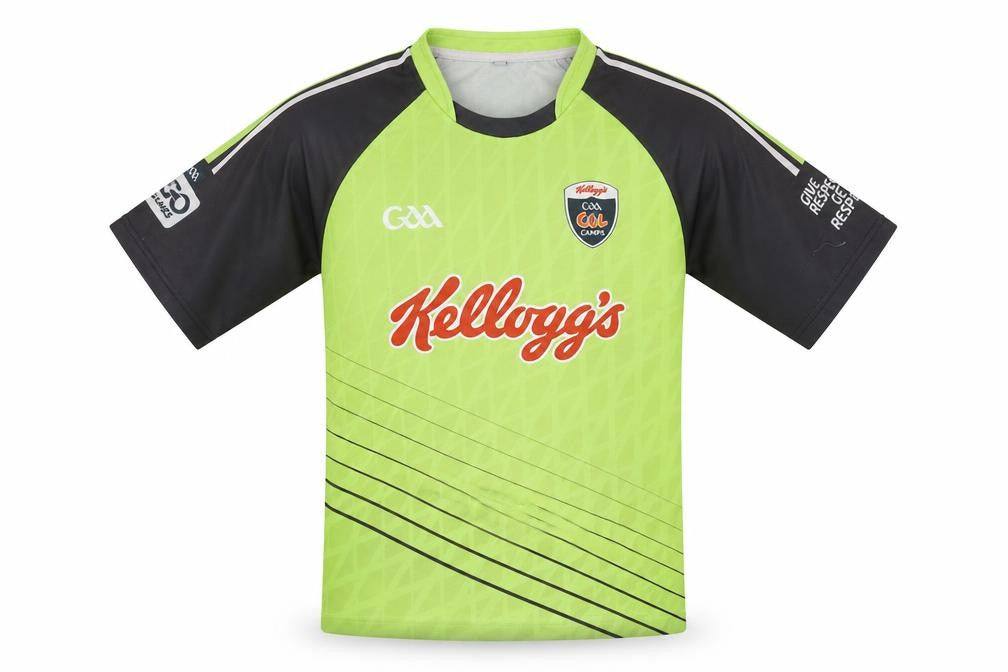 O’Neills Boys Green GAA Kellogg’s Cúl Camps Short Sleeve Sports T-Shirt 5 Years