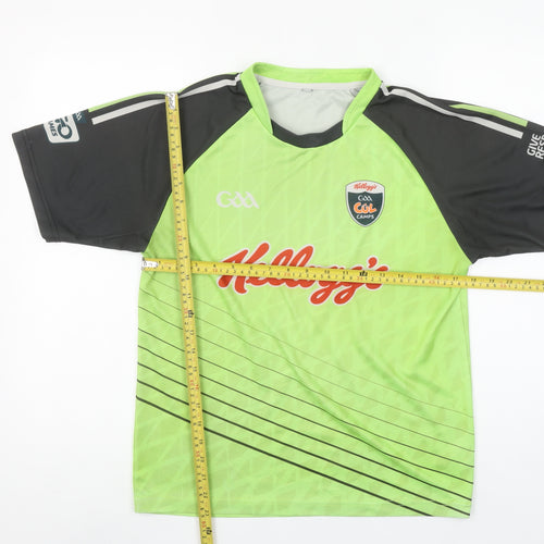 O’Neills Boys Green GAA Kellogg’s Cúl Camps Short Sleeve Sports T-Shirt 5 Years