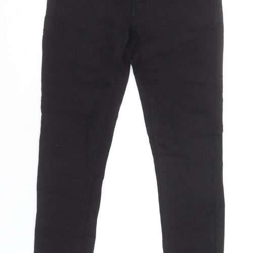 ONLY Women’s Black Skinny Jeans S 30 Slim Fit Mid Rise
